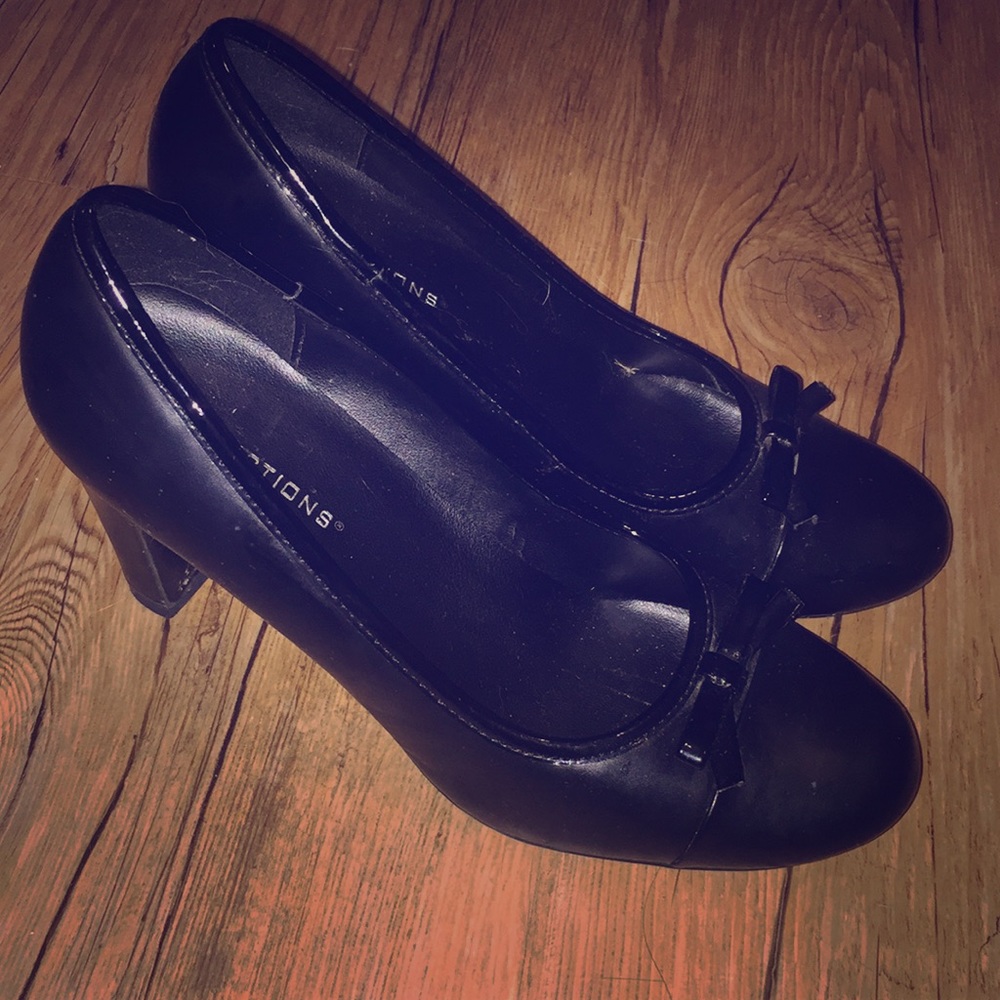 Black closed toe High heels